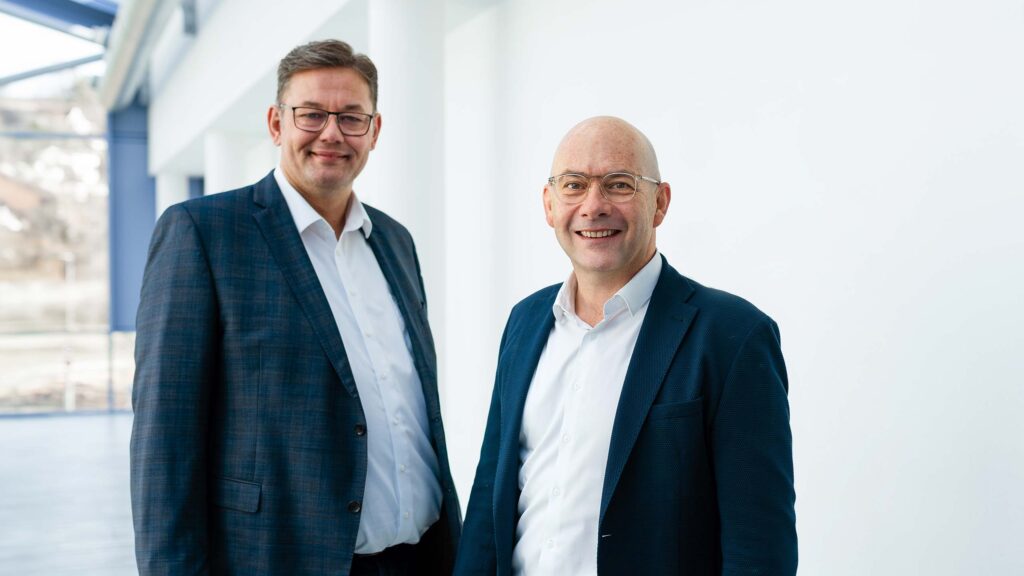 Oliver Batz (left) and Erik Sterck (right), founder and Managing Director of Erik Sterck GmbH Source: Erik Sterck GmbH